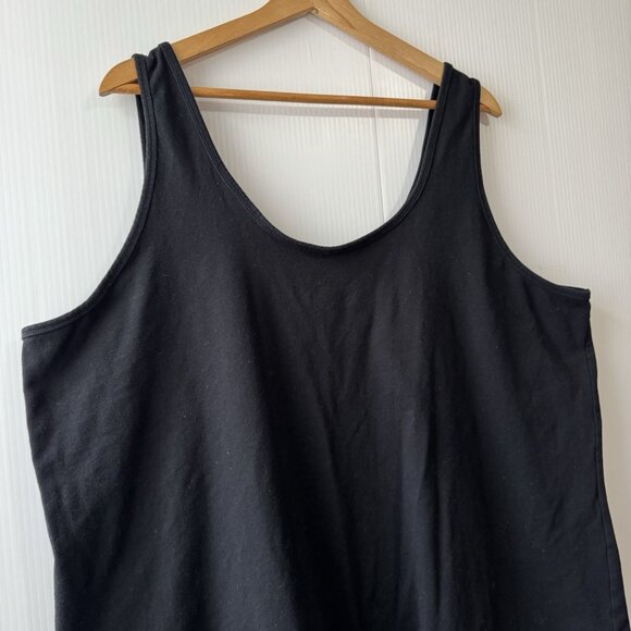 Torrid Double Scoop Tunic Sz 6X Black Tank Top Women’s - Picture 10 of 10